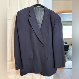 Bachrach Dark Blue Men's Blazer